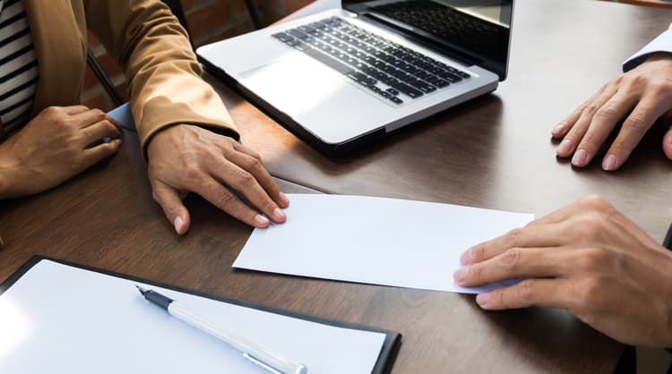 resignation letter